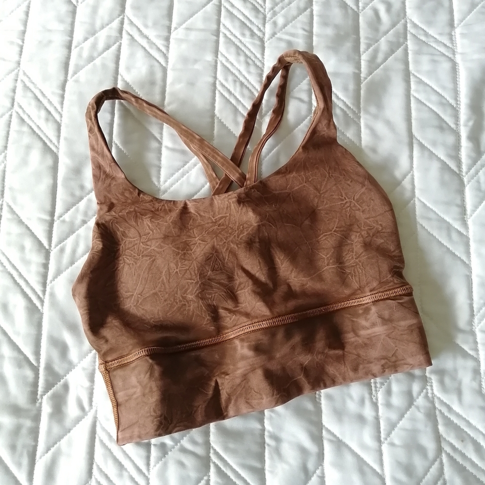🍋 Lululemon Longline Energy Bra, Size 2